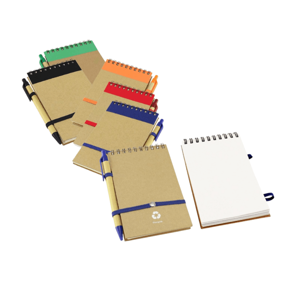 Libreta Ecológica con Tapas de Cartón Reciclado