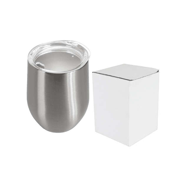 Mug Metálico Térmico de Acero Inox. Para Sublimación