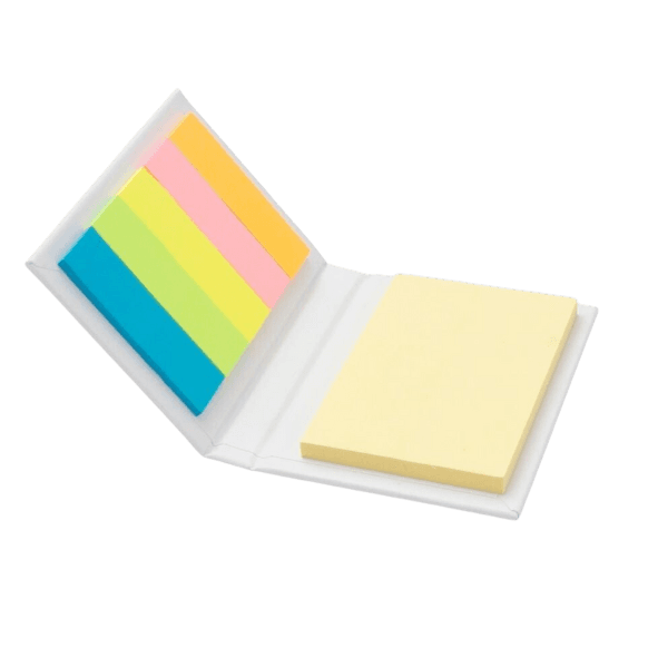 Libretita Memo Set Ecológico Tapa Dura, Banderitas, Notas