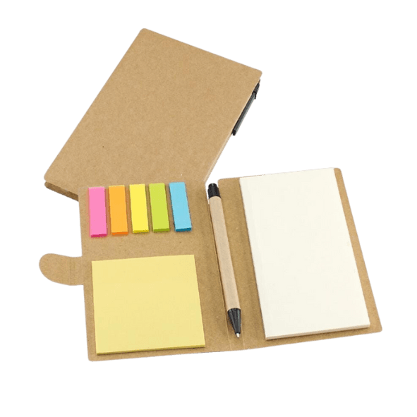 Memo Set Ecológico Grande, Cartón, Bolígrafo