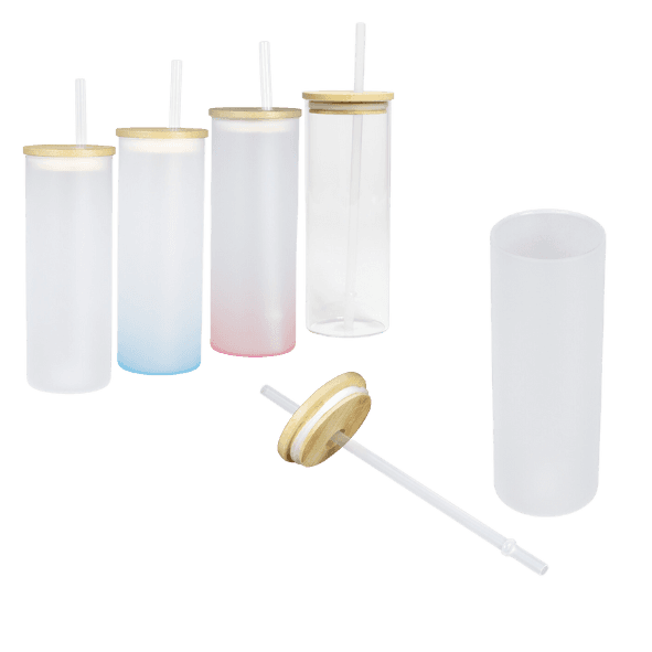 Botella Vidrio Borosilicato para Sublimación